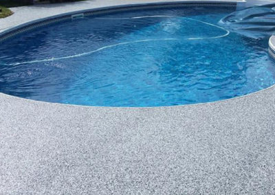 Pool deck coating