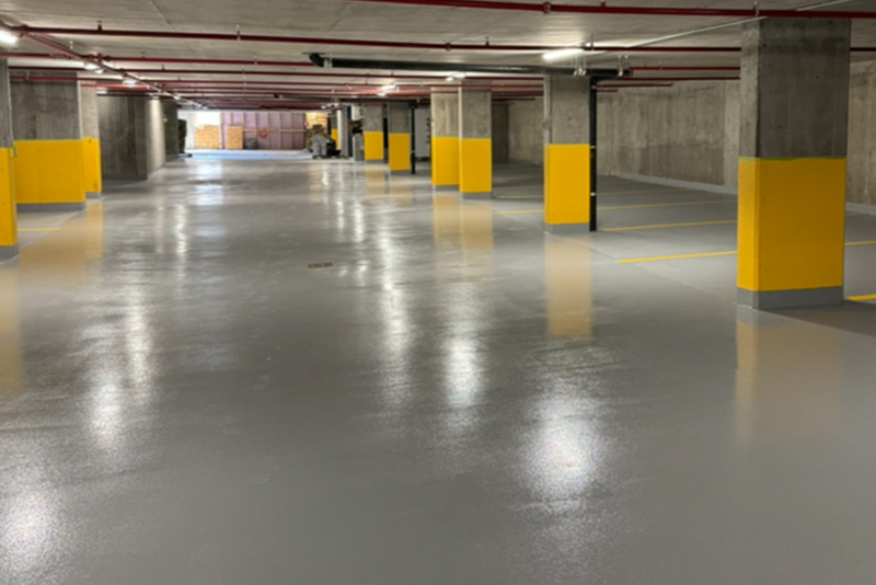 Plancher de stationnement étagé