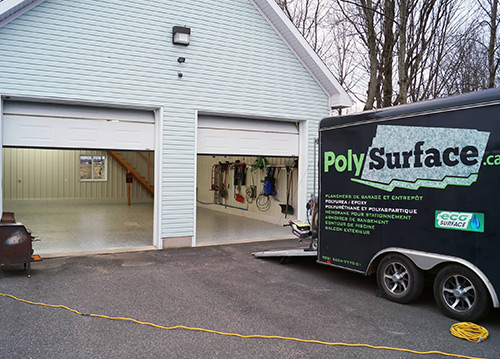 PolySurface plancher de garage