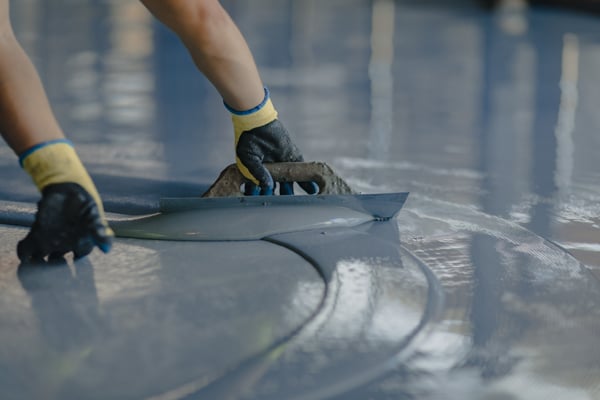 Réparation de plancher.