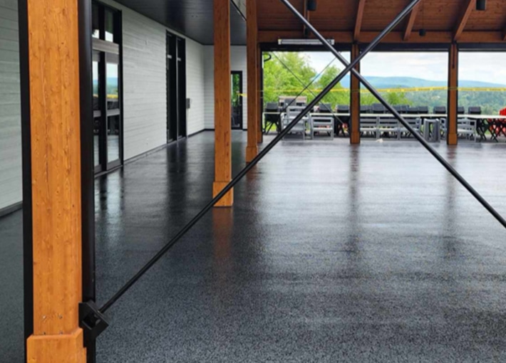 Revêtements de sols extérieurs PolySurface.